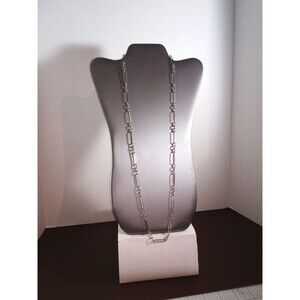 Long link necklace